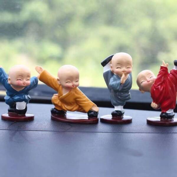 Mini Martial Shaolin Monk For Home&Garden Decoration - Image 2
