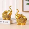 Where to Place a Golden Elephant Ornament in Your Home or Office