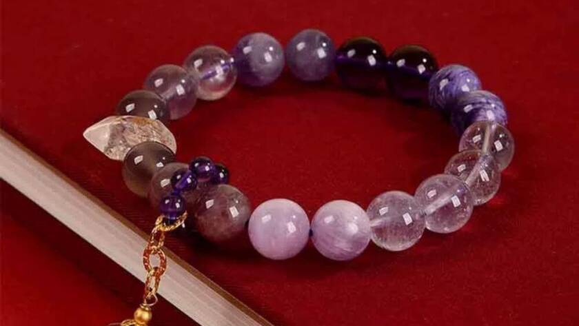 Cheap Discount Purple Color Bracelet For Wellness