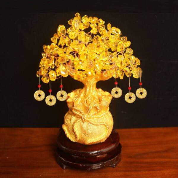 Cheap Money Tree Ornament For Recruting Fortune At Home or In the Office